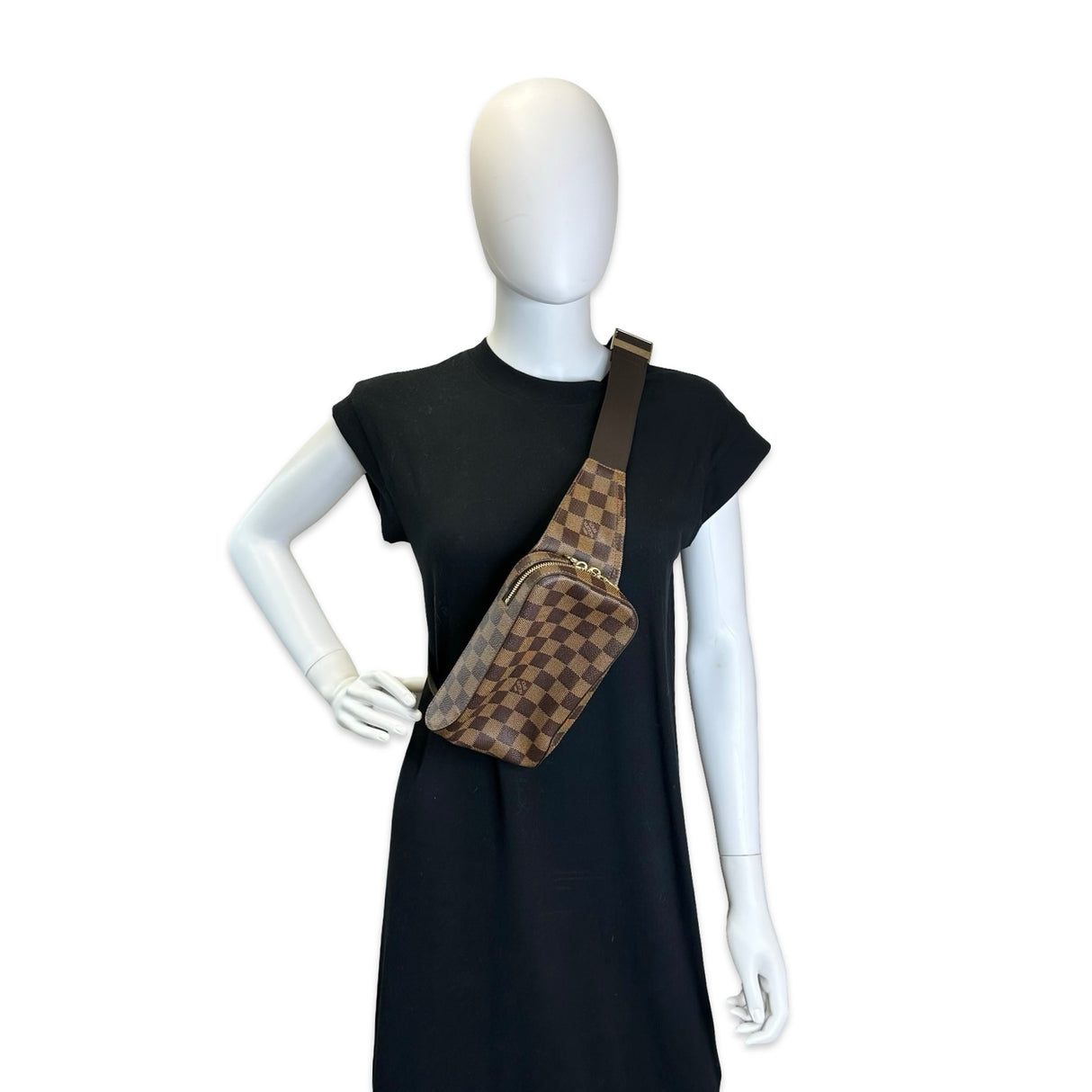 Damier Ebene Geronimos Sling Bag