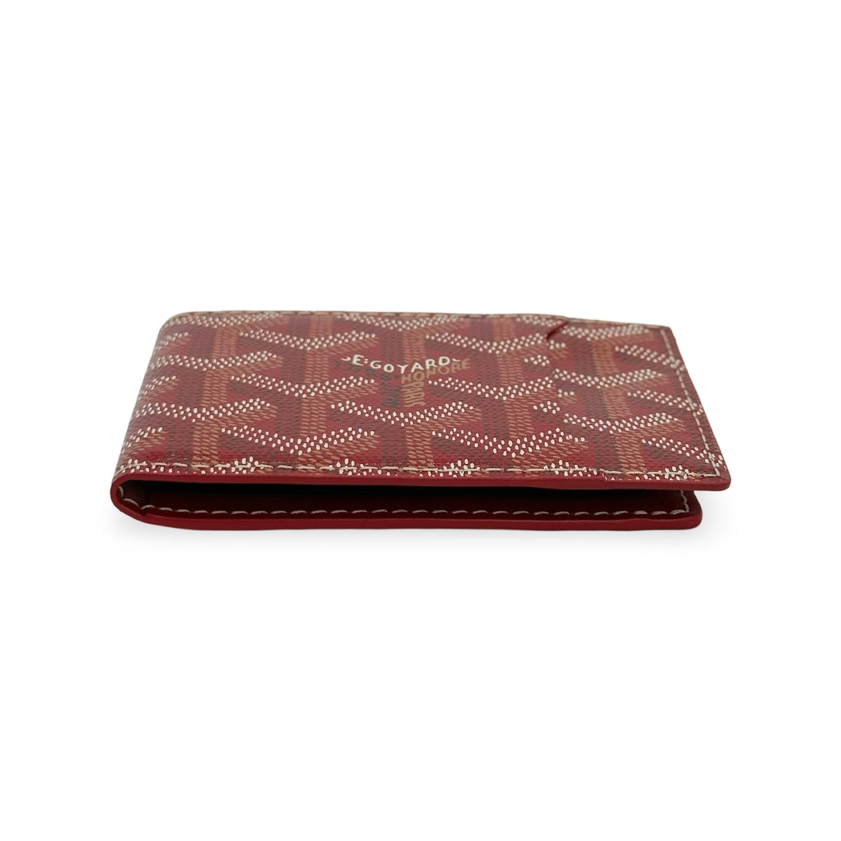 GOYARD: Goyardine Insert Victoire Card Wallet