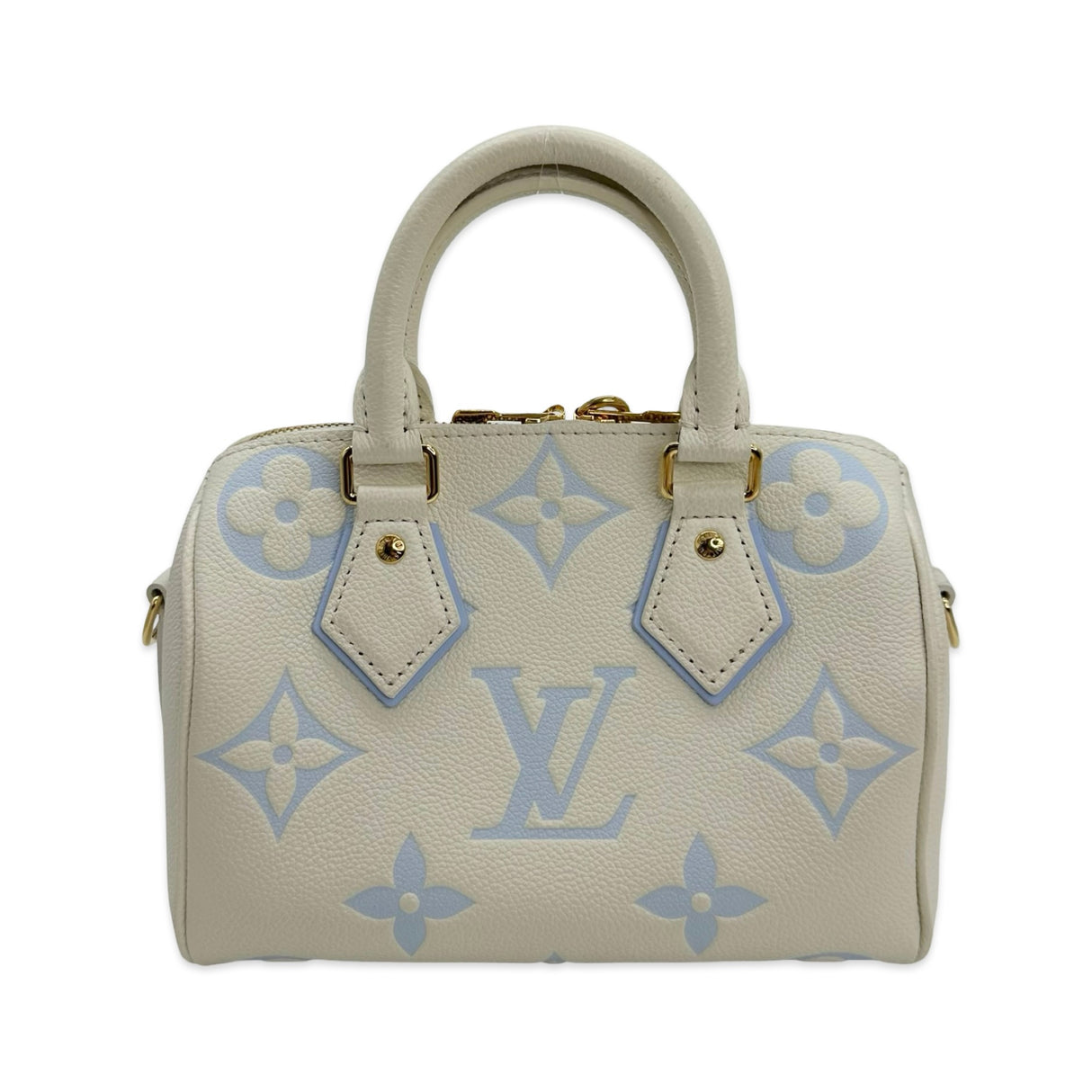 LOUIS VUITTON: Monogram Empreinte Speedy Bandouliere 20