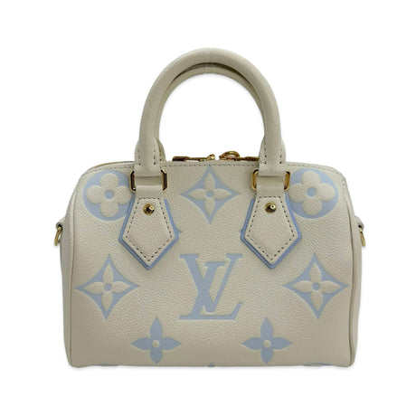 LOUIS VUITTON: Monogram Empreinte Speedy Bandouliere 20