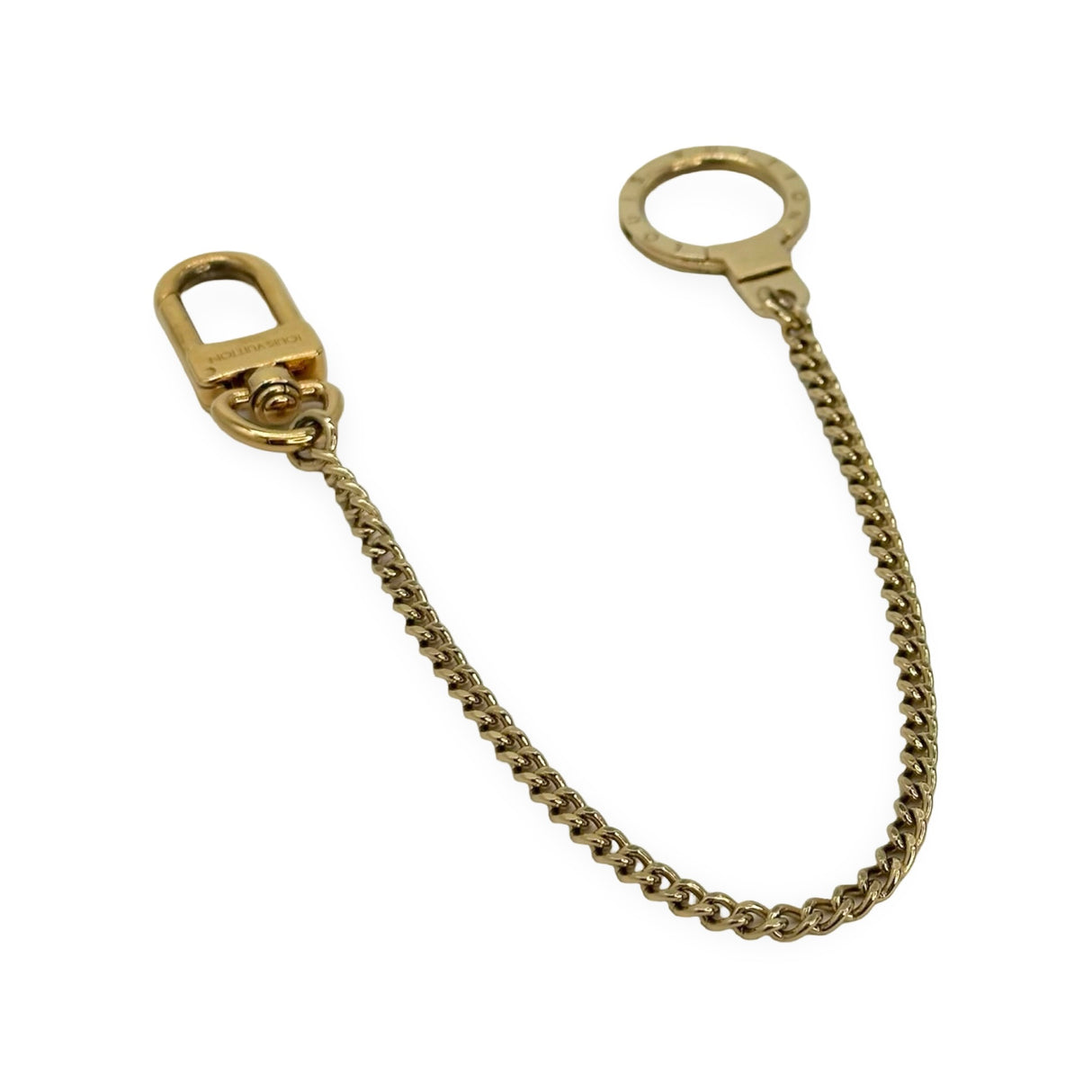 LOUIS VUITTON: Key Ring Chain Extender Bag Charm