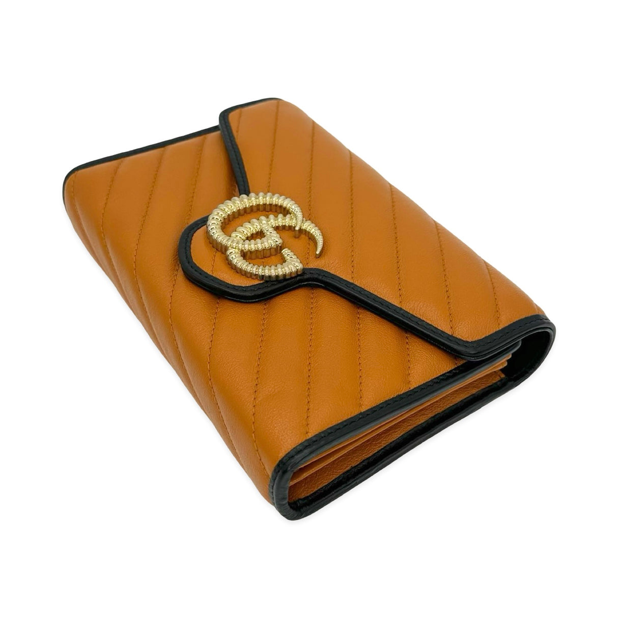 Quilted Leather GG Torchon Chain Wallet