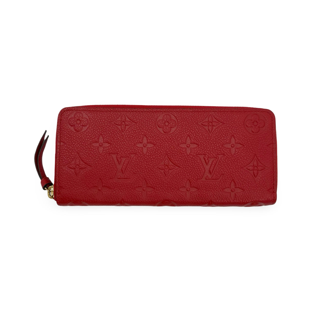 LOUIS VUITTON: Monogram Empreinte Clemence Wallet