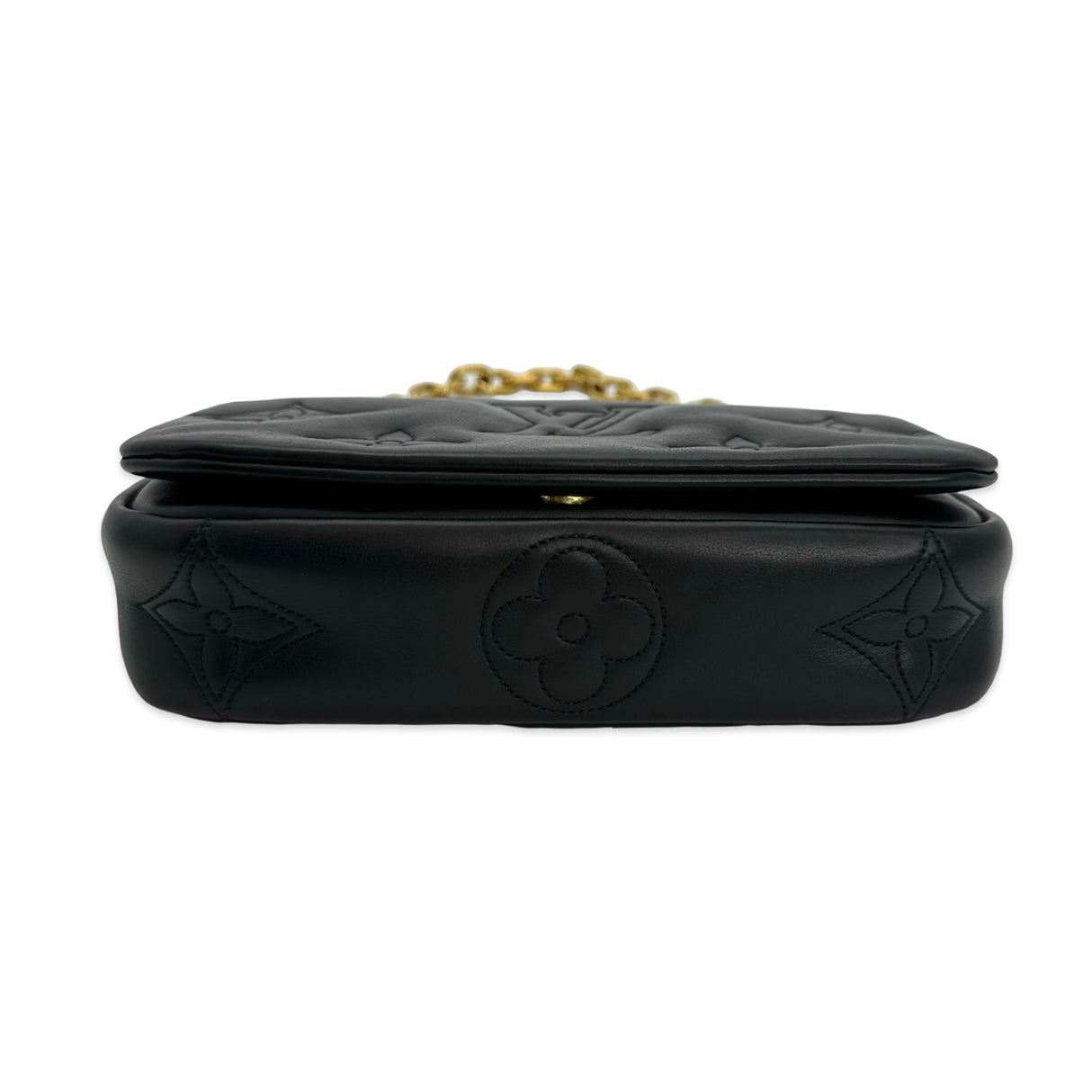 LOUIS VUITTON: Bubblegram Wallet on Strap