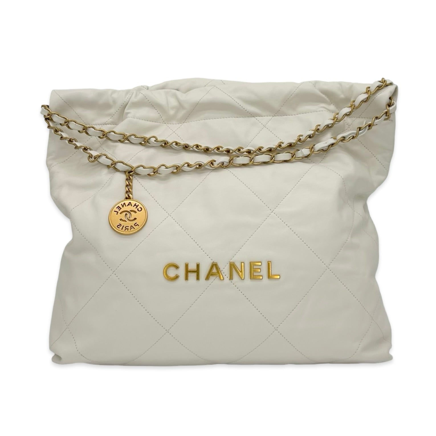 Chanel Quilted Lambskin Medium 22