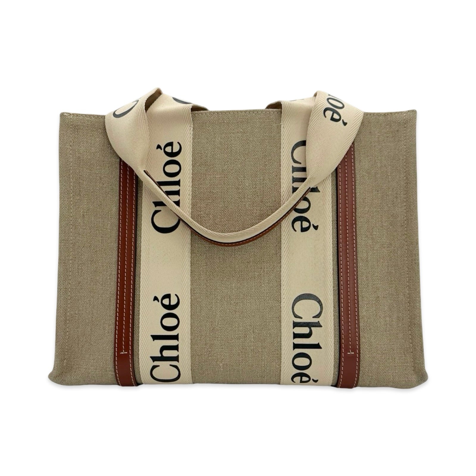 Chloe Canvas Medium Woody Tote