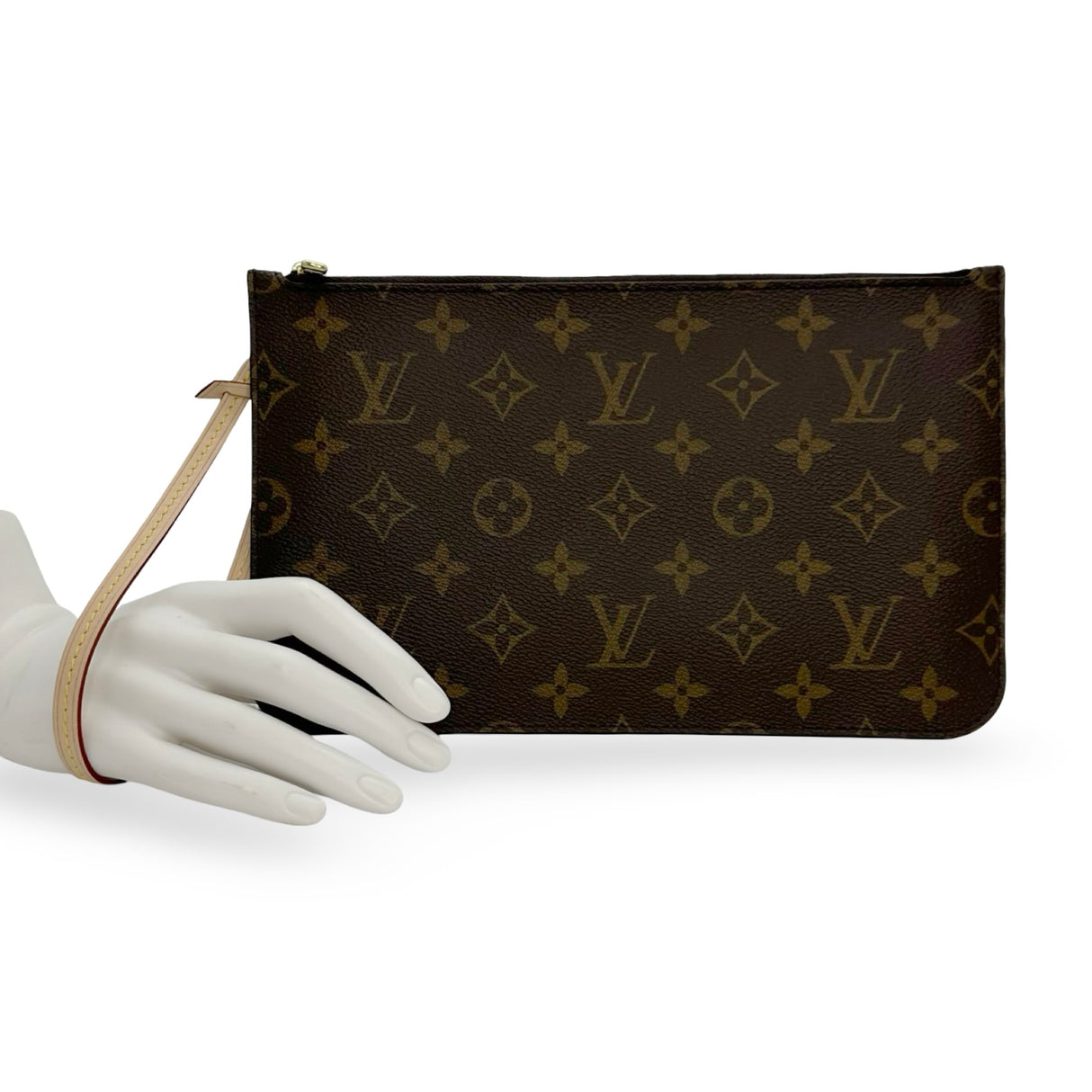 LOUIS VUITTON: Monogram Neverfull Pochette
