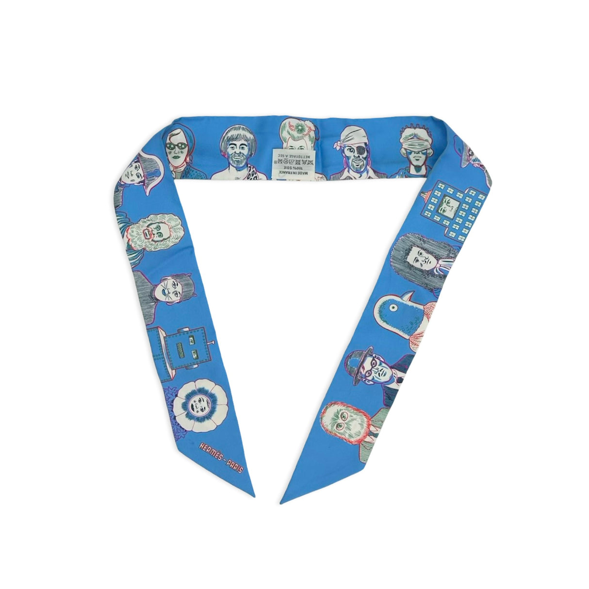 HERMES: Silk Dress Code Twilly