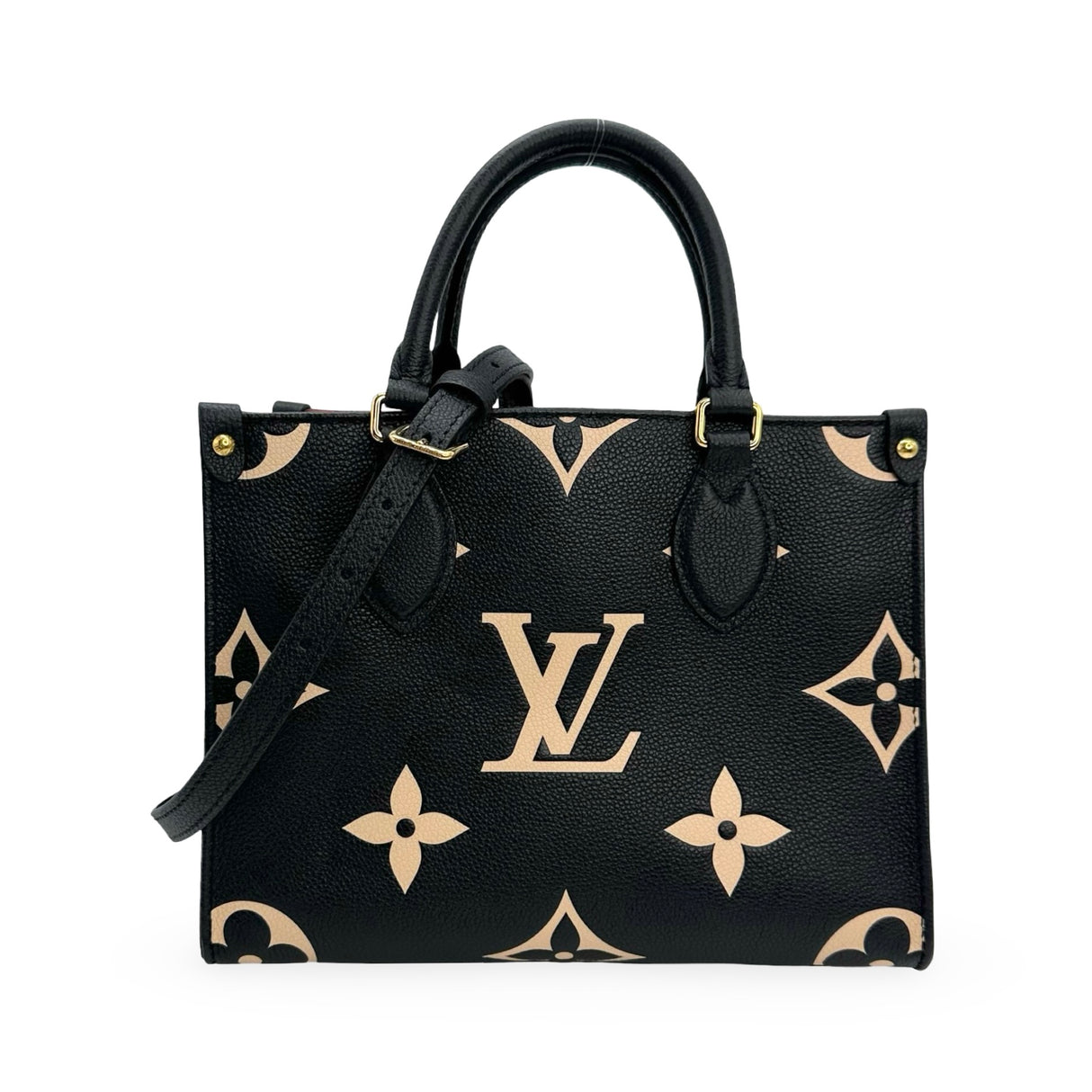 LOUIS VUITTON: Monogram Empreinte Bicolor Onthego PM