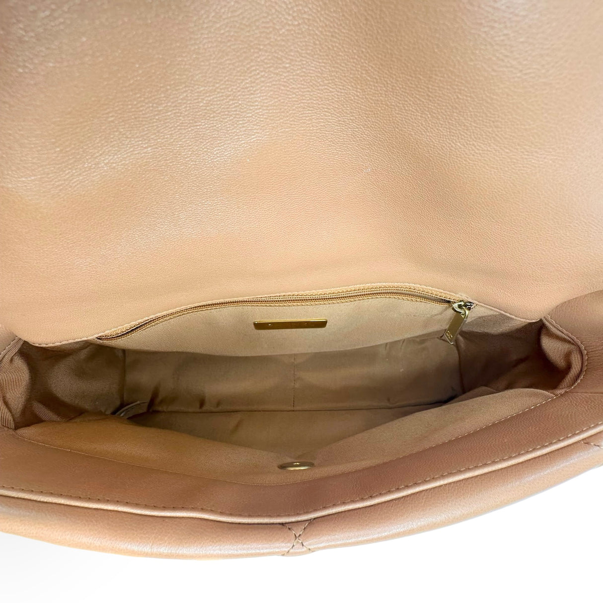 CHANEL: Quilted Lambskin Medium 19 Flap Bag