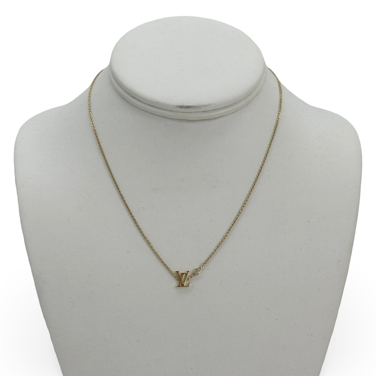 LOUIS VUITTON: Gold Idylle Blossom Diamond Necklace