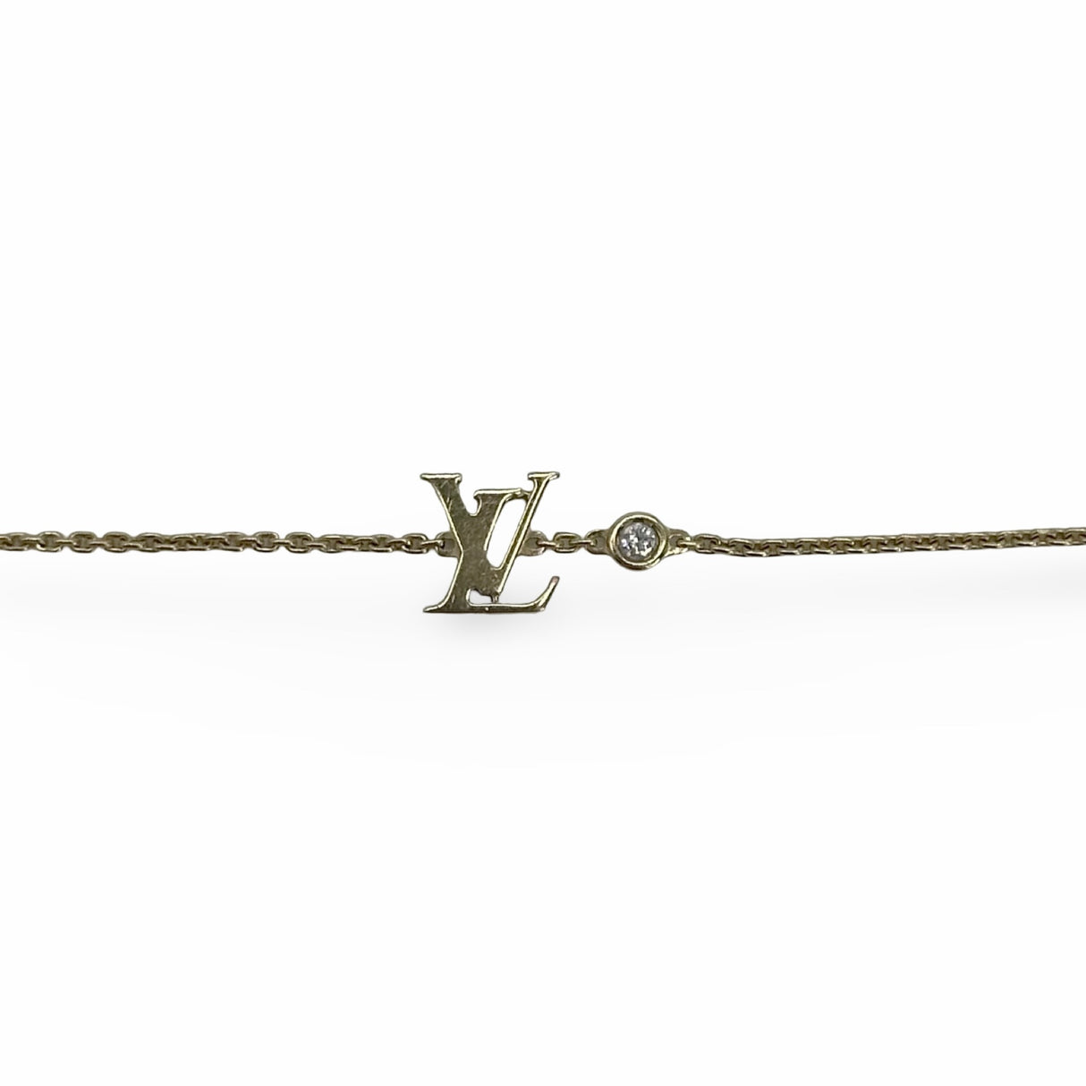 LOUIS VUITTON: Gold Idylle Blossom Diamond Necklace