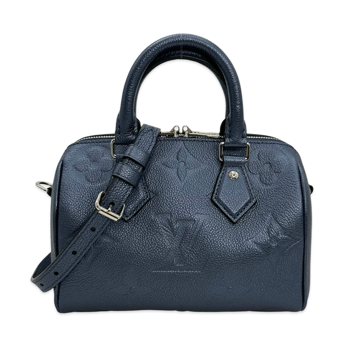 LOUIS VUITTON: Monogram Empreinte Speedy Bandouliere 20