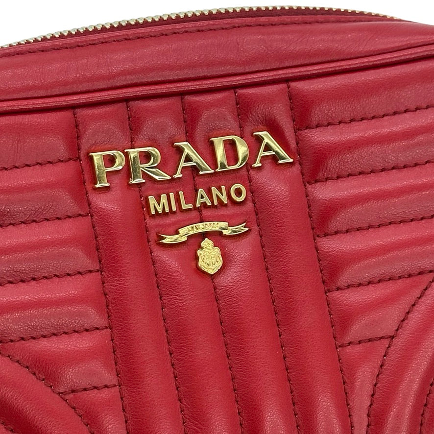 Quilted Leather Diagramme Camera Bag