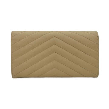 Quilted Grain de Poudre Cassandre Large Flap Wallet