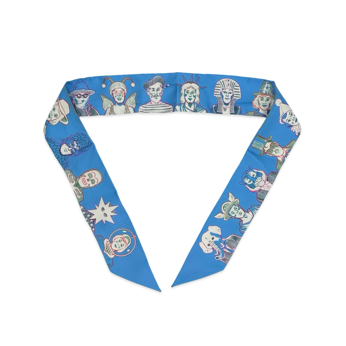 HERMES: Silk Dress Code Twilly