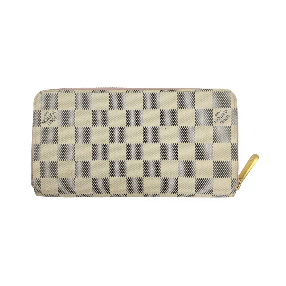 LOUIS VUITTON: Damier Azur Zippy Wallet