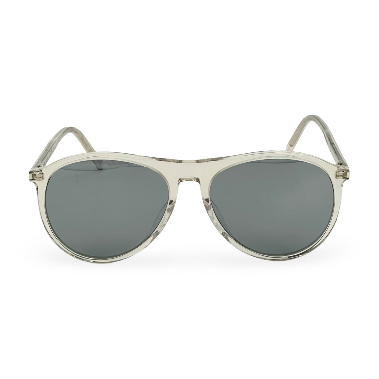 SAINT LAURENT: Thin Aviator Sunglasses