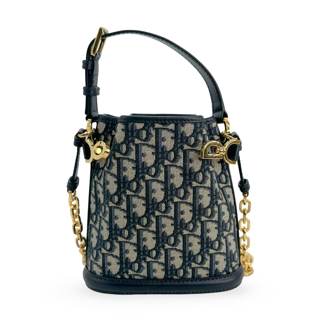 CHRISTIAN DIOR: Oblique Small C'est Dior Bucket Bag