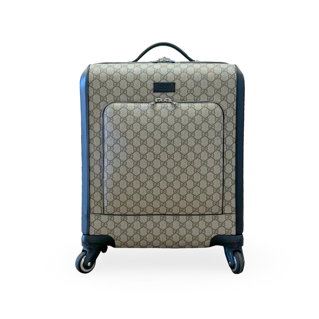 GUCCI: GG Supreme Savoy Carry On Rolling Luggage