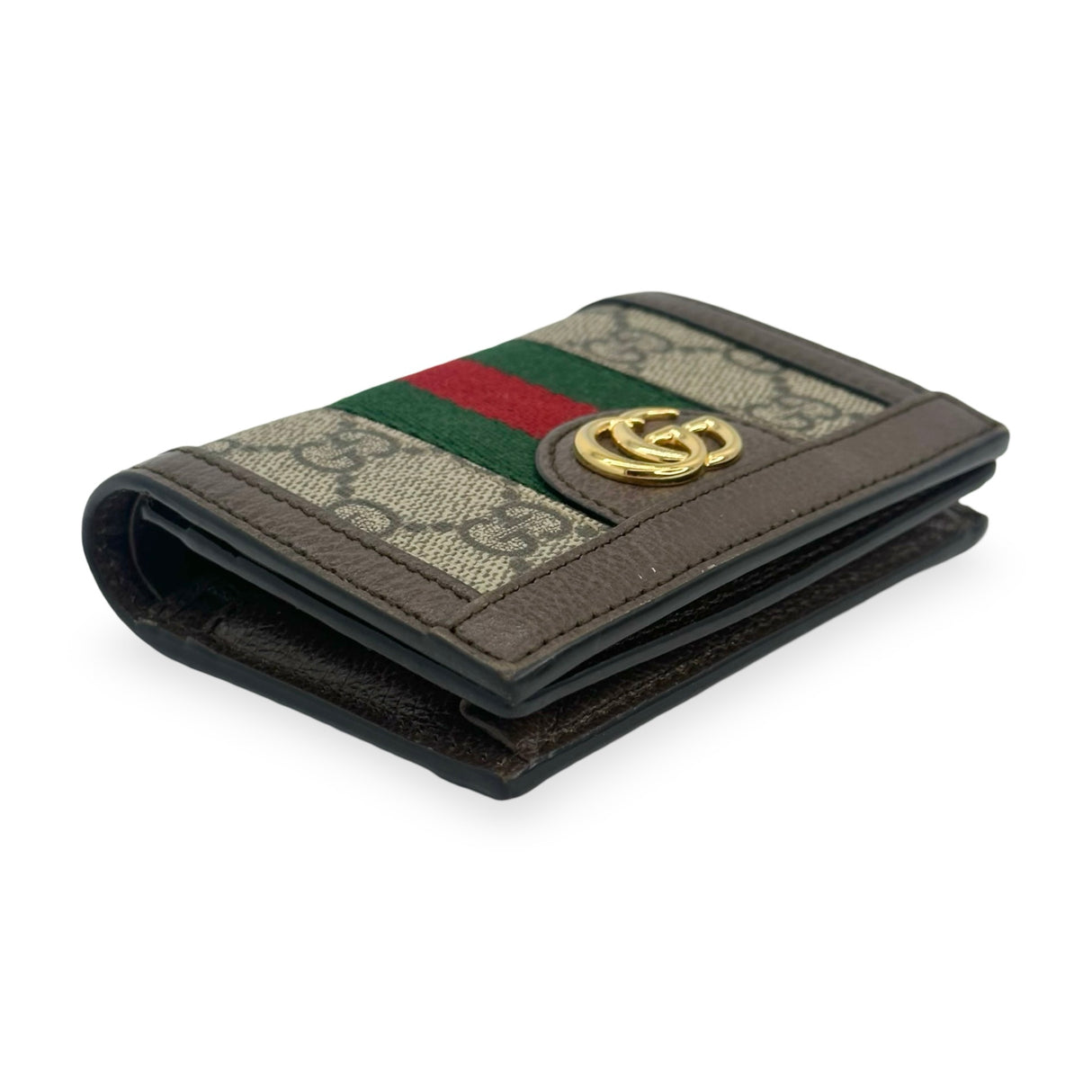 GUCCI: GG Supreme Ophidia Compact Wallet