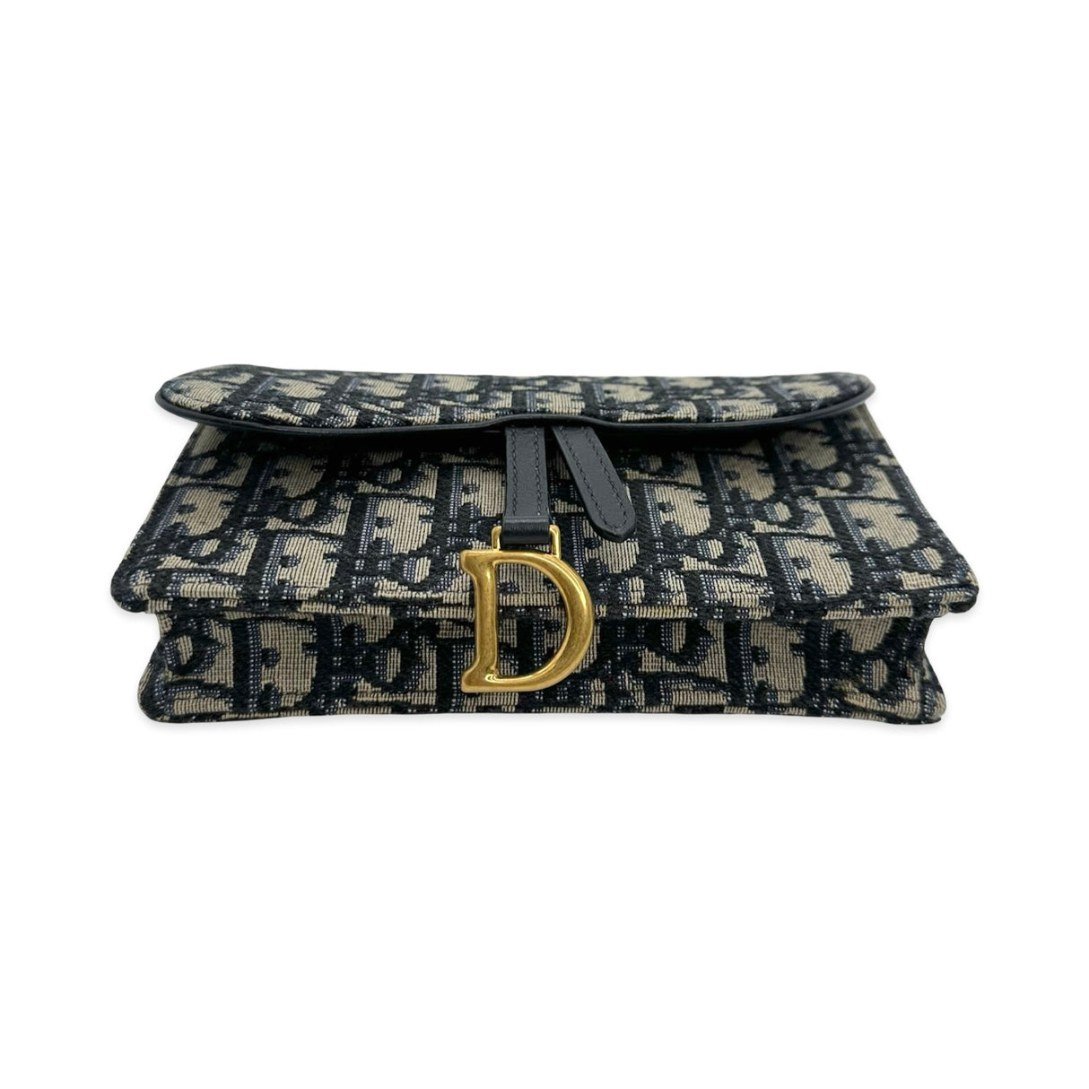 CHRISTIAN DIOR: Oblique Saddle Pouch Waist Bag