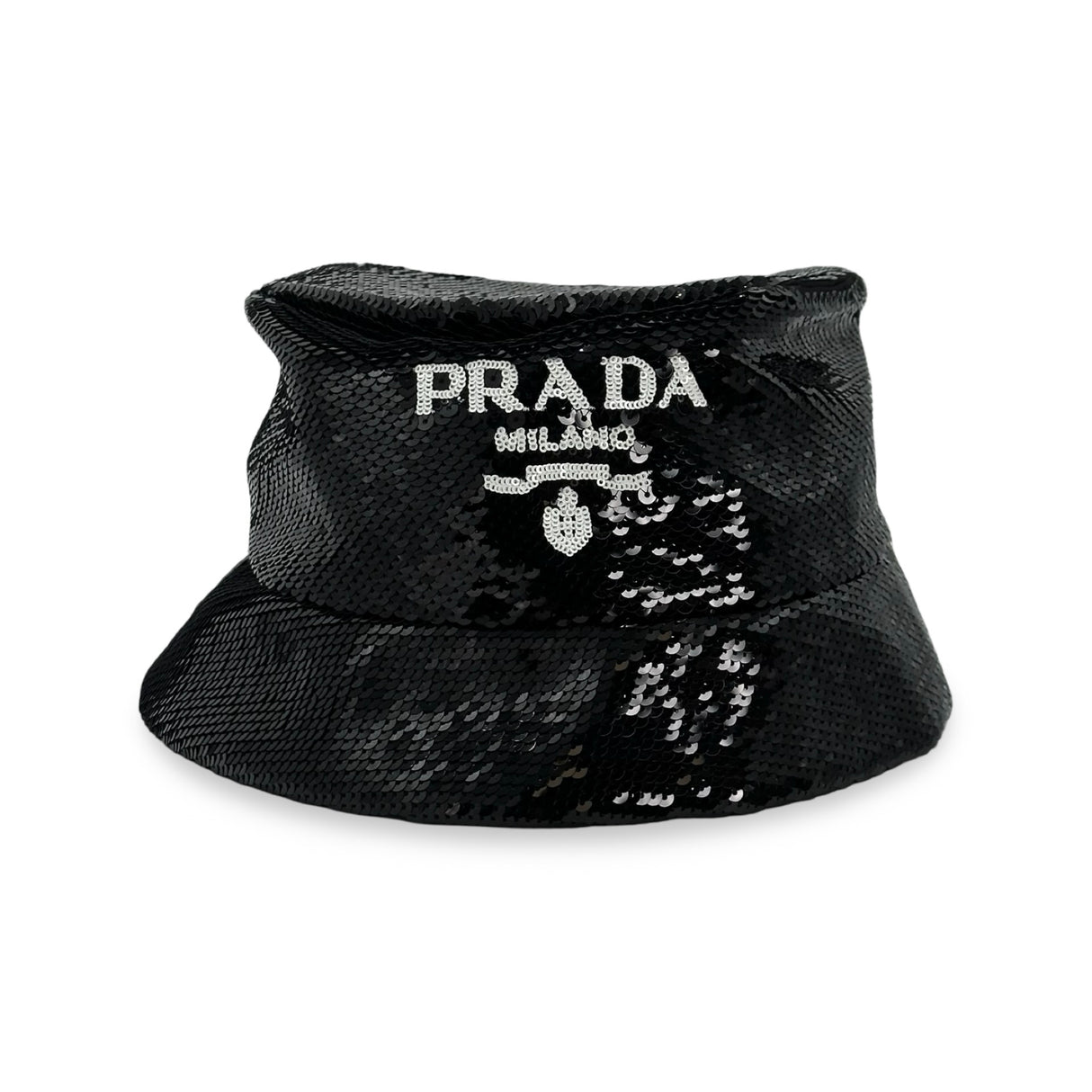 PRADA: Sequin Bucket Hat