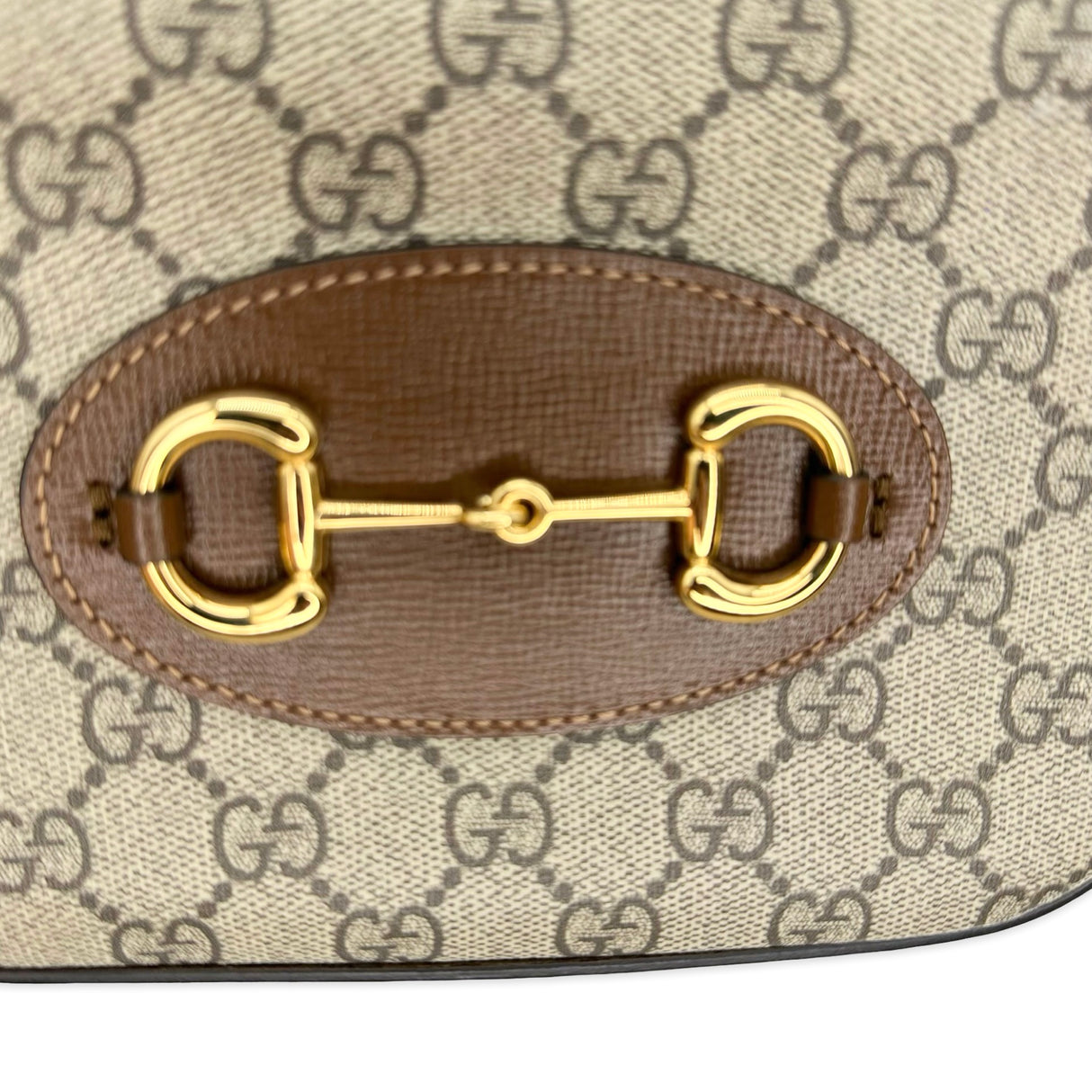 GUCCI: GG Supreme Horsebit 1955 Mini Camera Bag