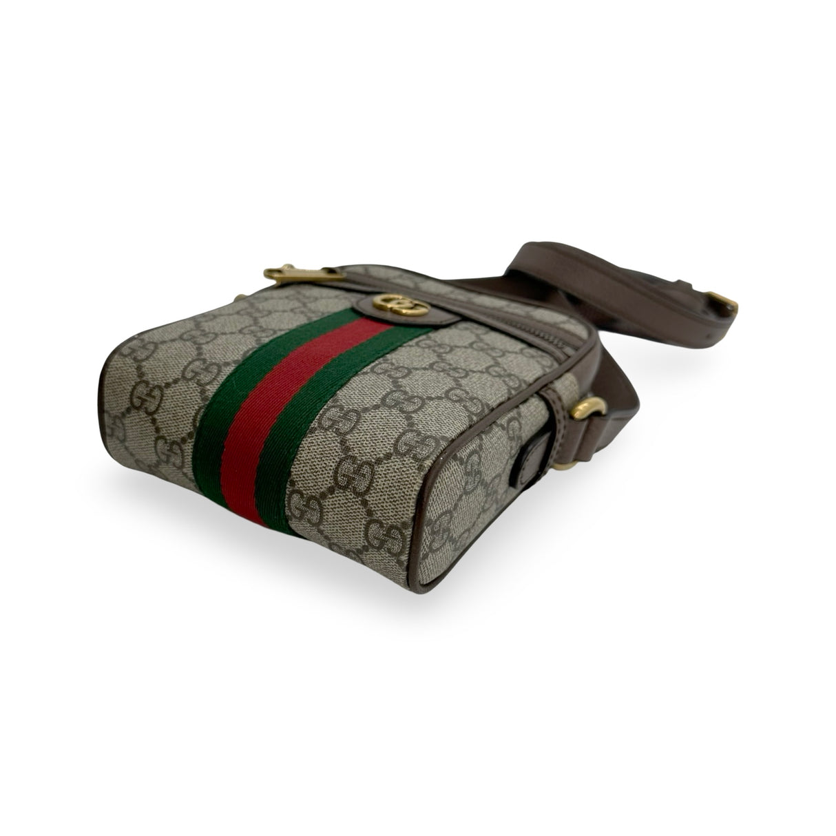 GUCCI: GG Supreme Ophidia Mini Messenger Bag