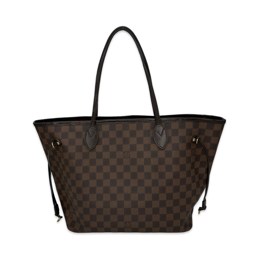 LOUIS VUITTON: Damier Ebene Neverfull MM