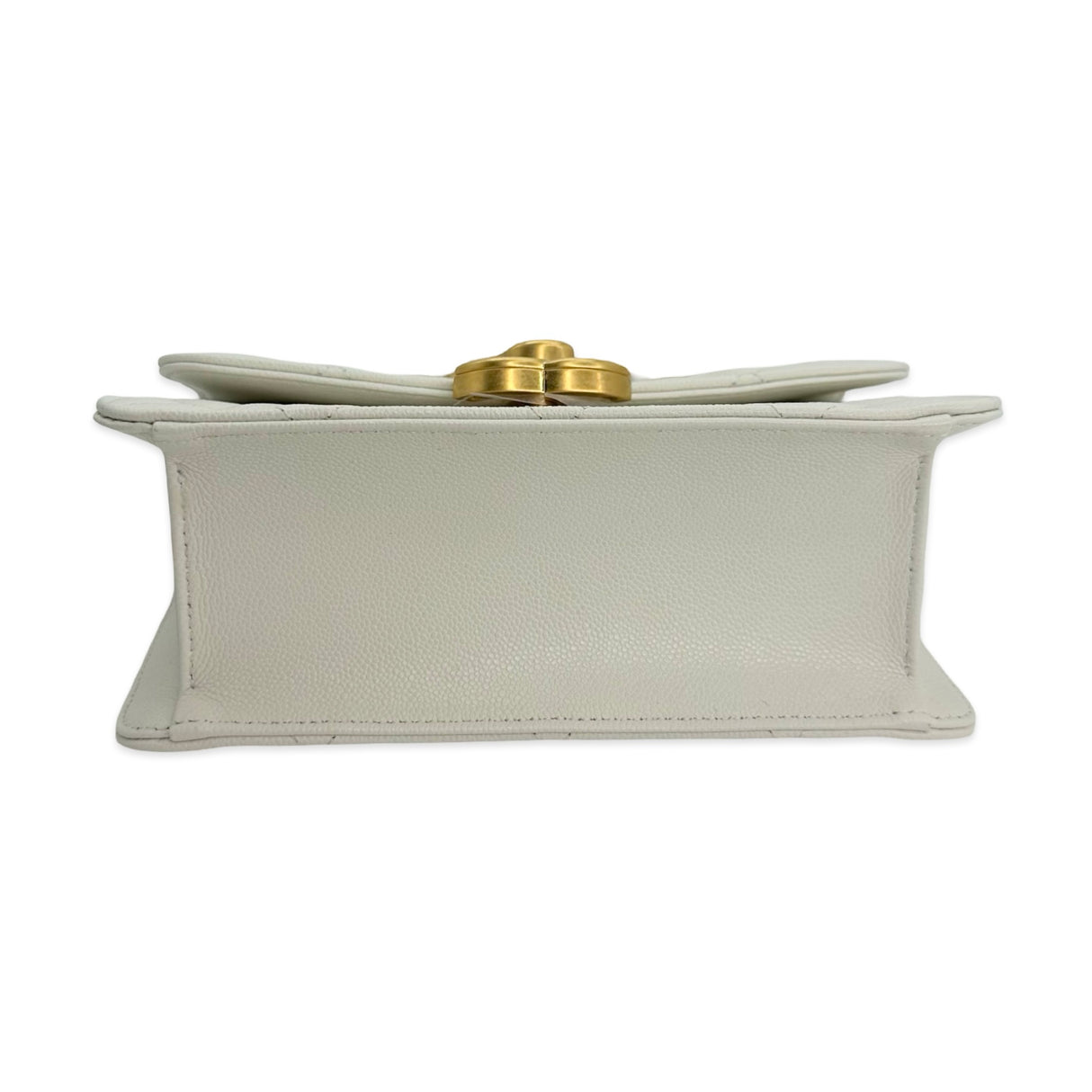 CHANEL: Quilted Caviar Small Chain Flap Bag