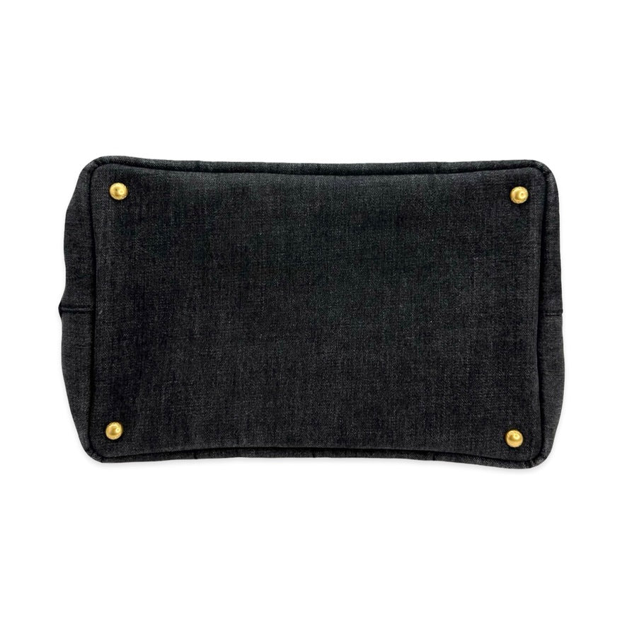 Denim Large Canapa Convertible Tote