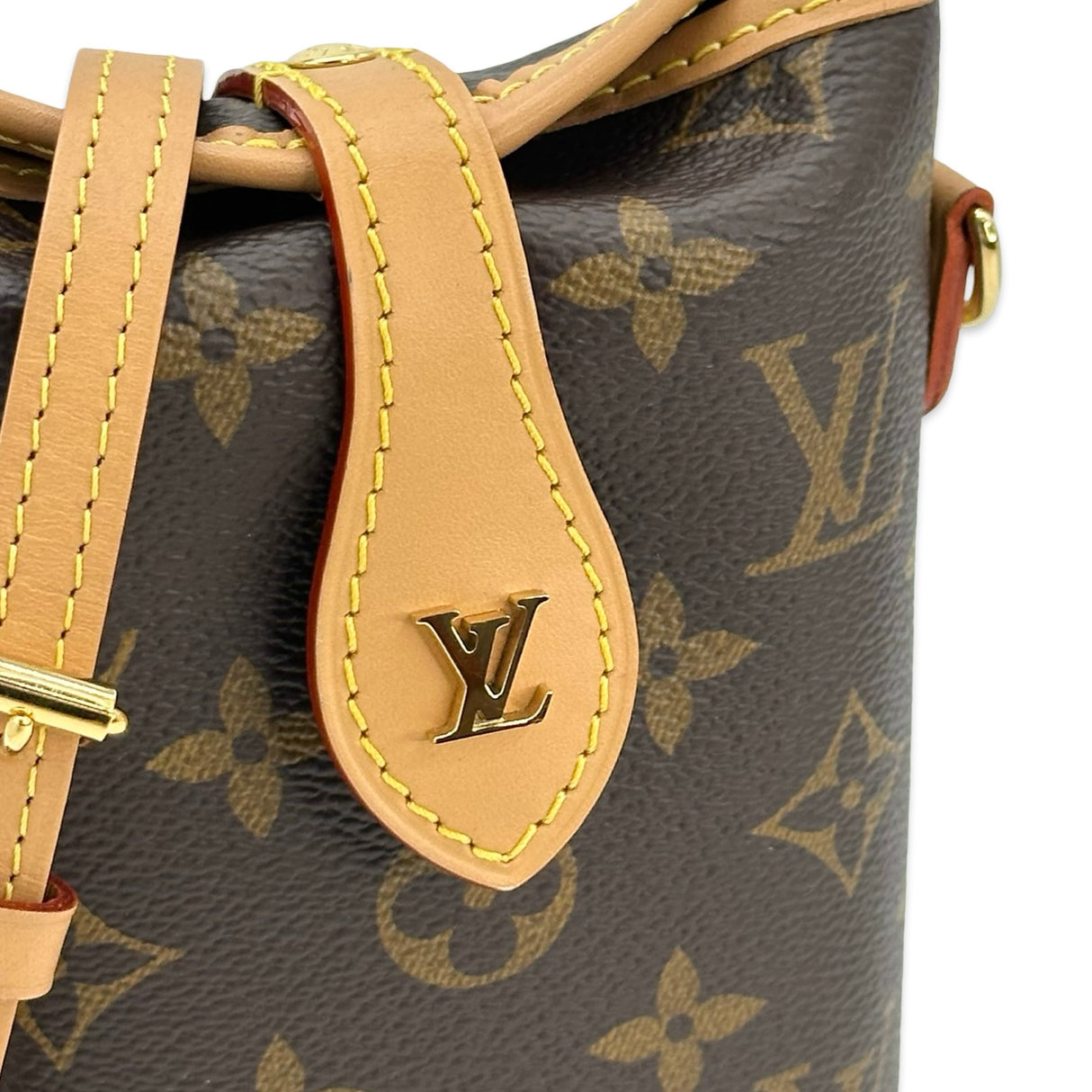 Monogram Fold Me Pouch