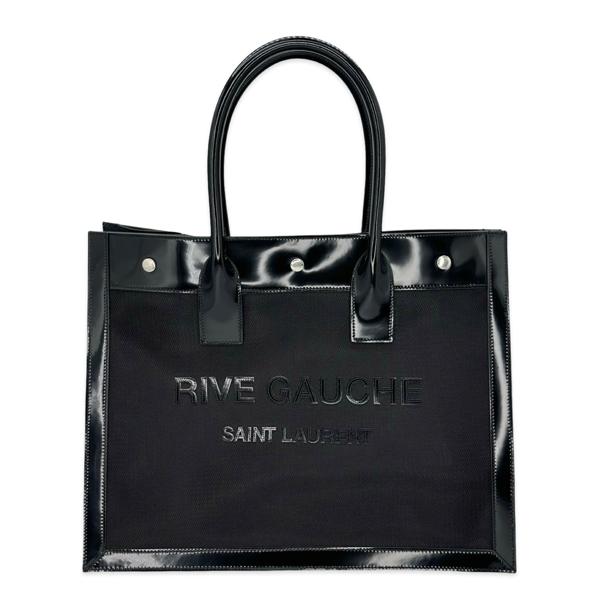 SAINT LAURENT: Mesh Rive Gauche Tote