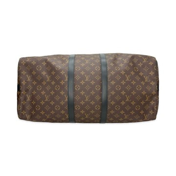 Monogram Macassar Keepall Bandouliere 55