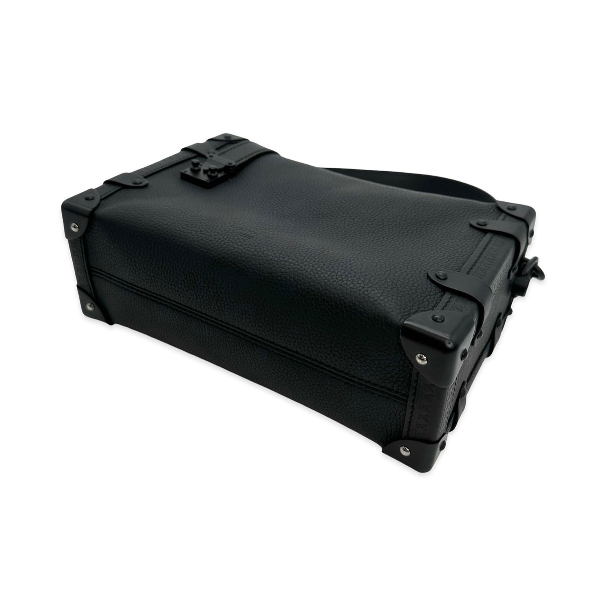 LOUIS VUITTON: Taurillon Side Trunk MM