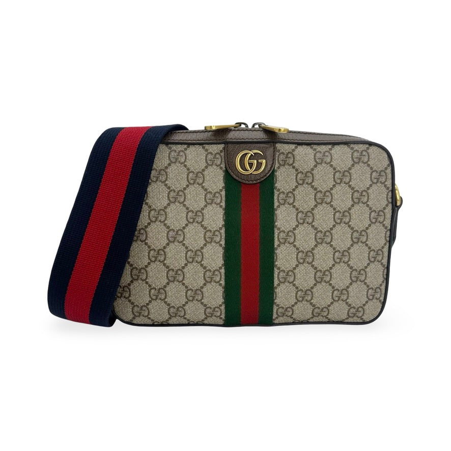 GUCCI: GG Supreme Ophidia Small Crossbody