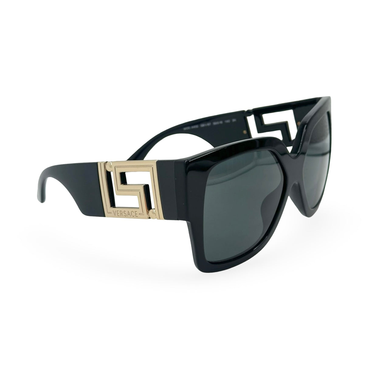 VERSACE: Greca Square Sunglasses