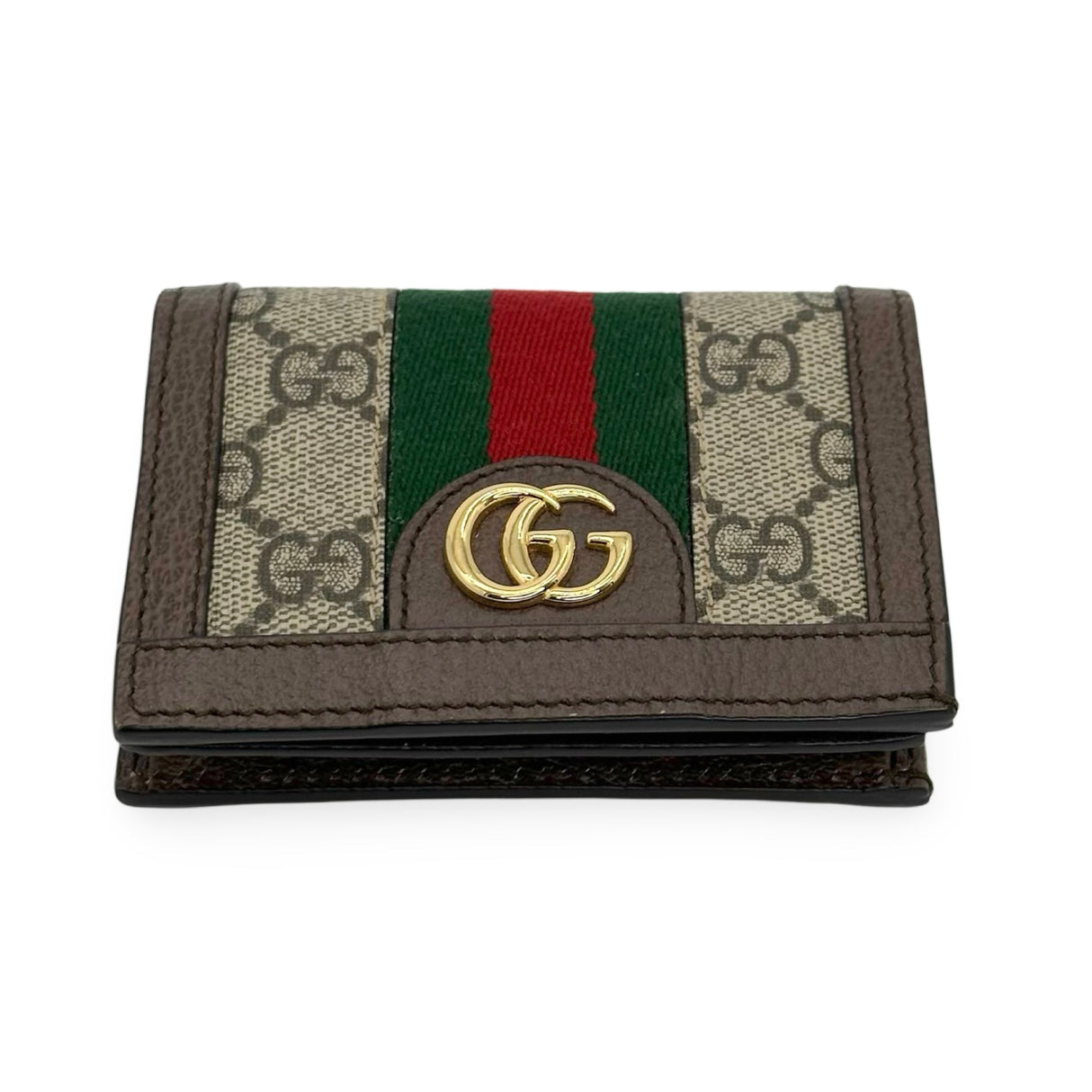 GUCCI: GG Supreme Ophidia Compact Wallet