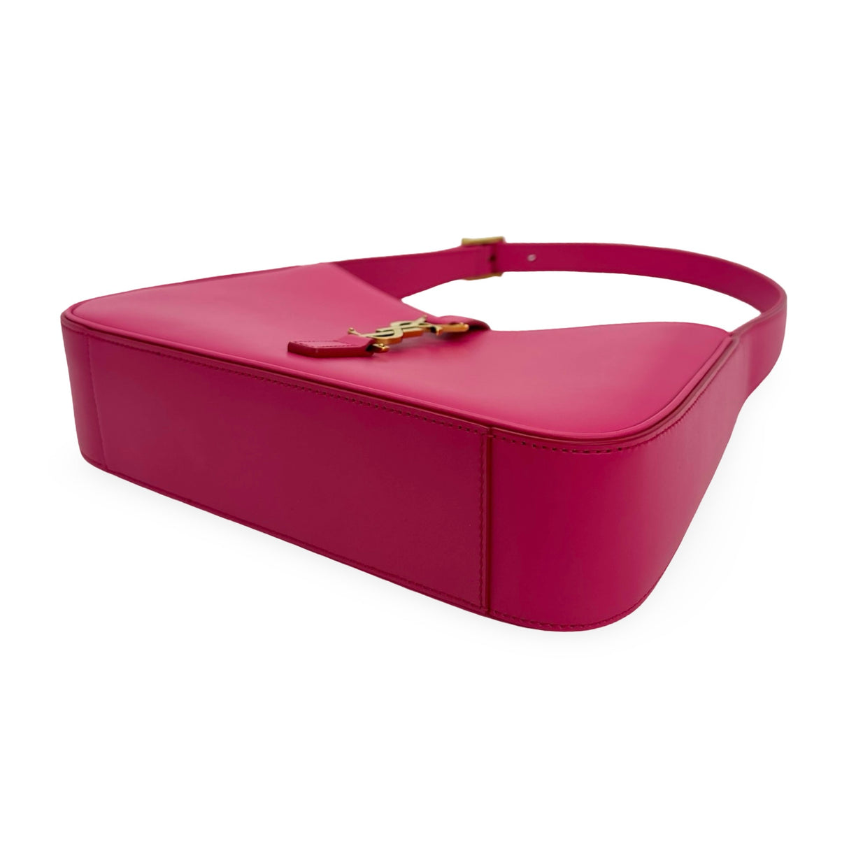 SAINT LAURENT: Leather Le 5 a 7 Shoulder Bag