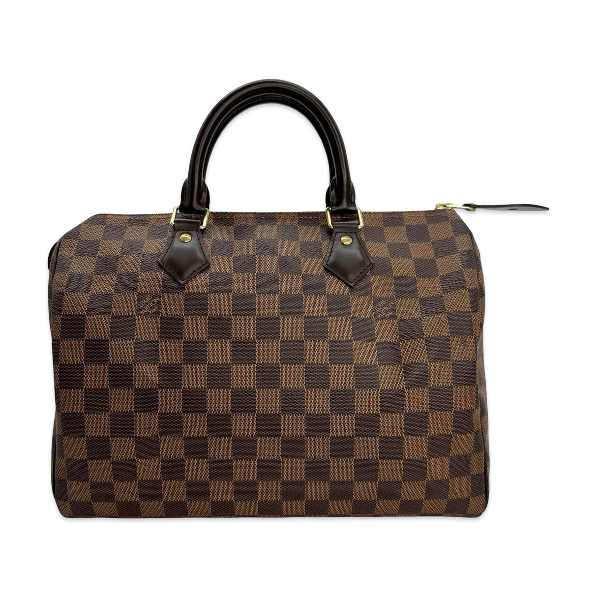LOUIS VUITTON: Damier Ebene Speedy 30