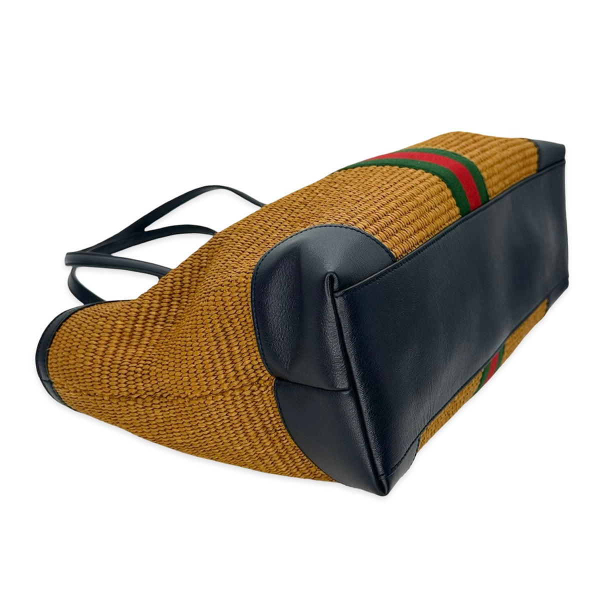 GUCCI: Raffia Ophidia Large Tote