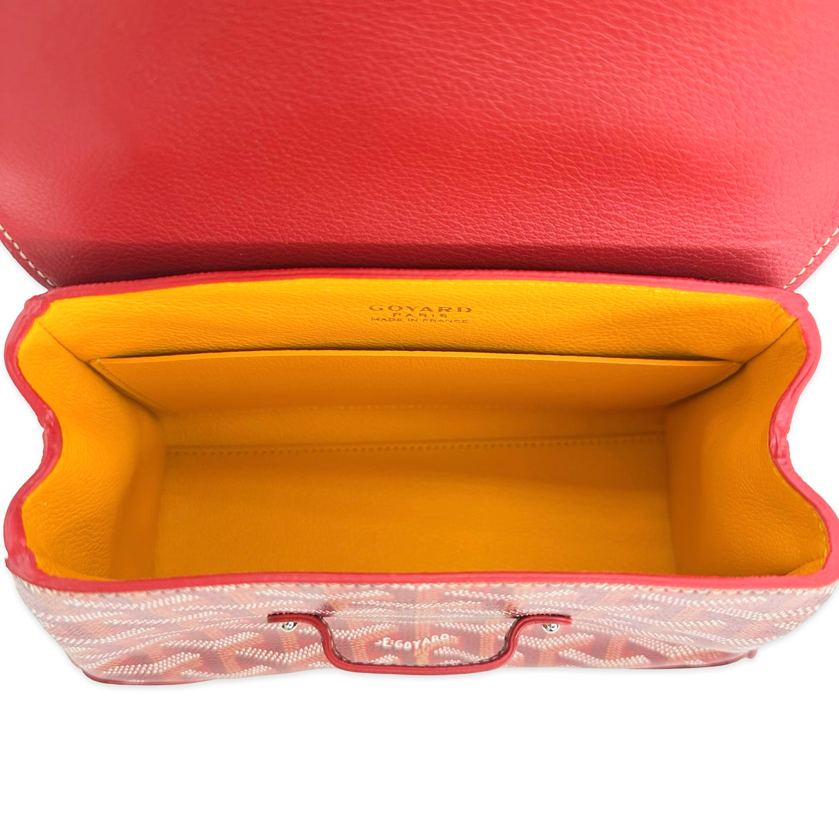 GOYARD: Goyardine Mini Saigon Top Handle Bag