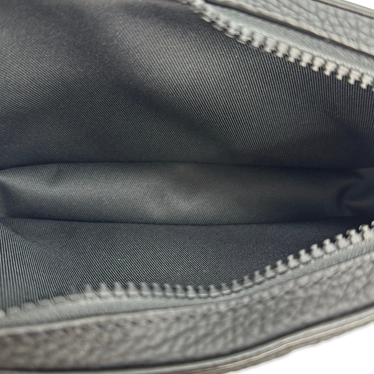 LOUIS VUITTON: Taurillon Monogram Soft Pochette Volga Belt Bag