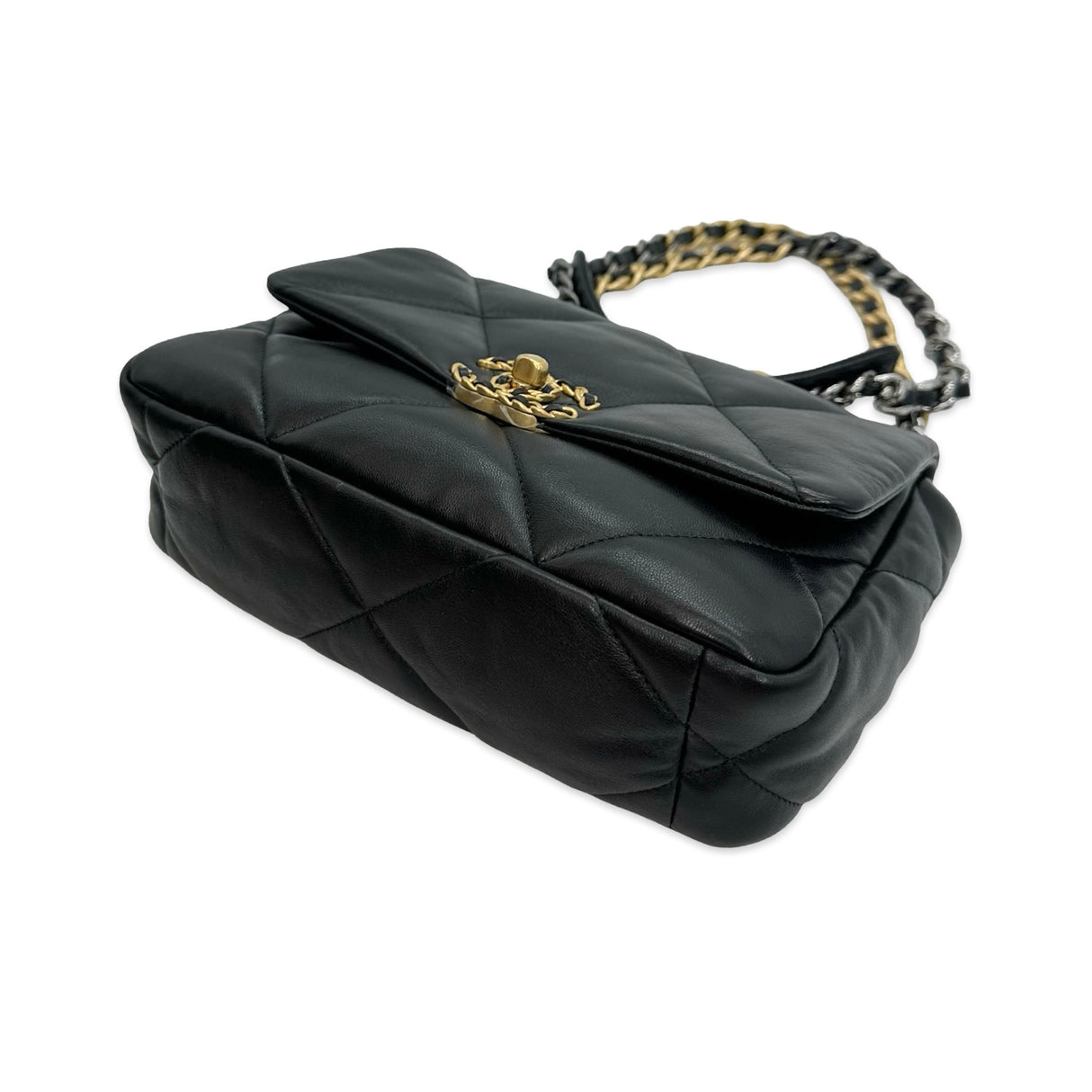 CHANEL: Quilted Lambskin Small 19