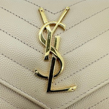 Quilted Grain de Poudre Cassandre Large Flap Wallet