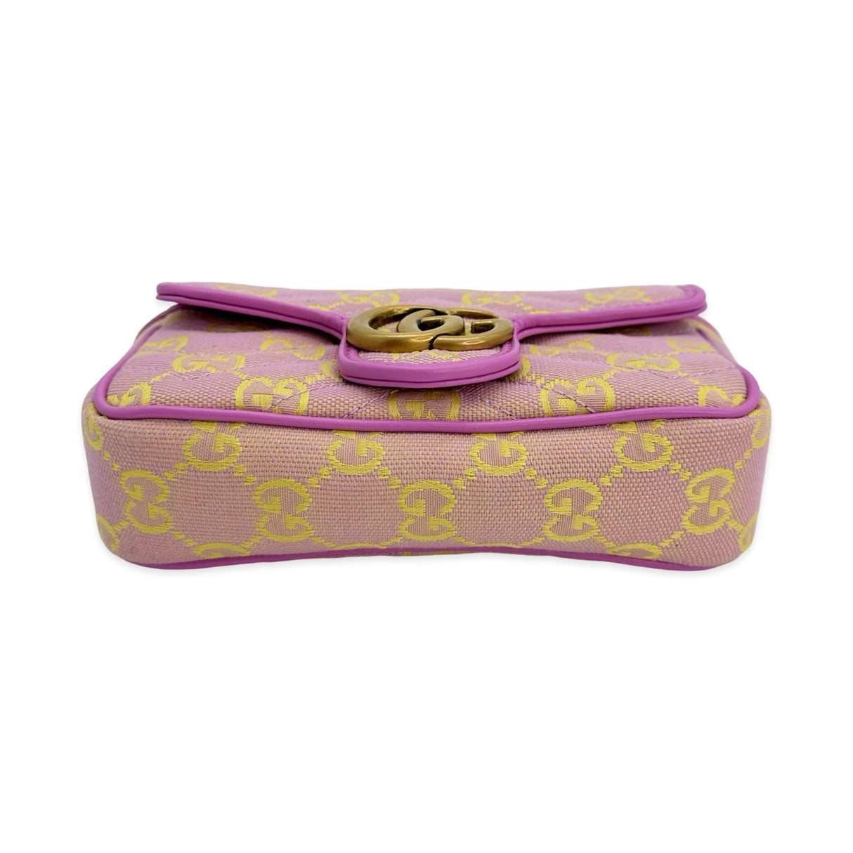 GG Canvas Super Mini Marmont Chain Bag