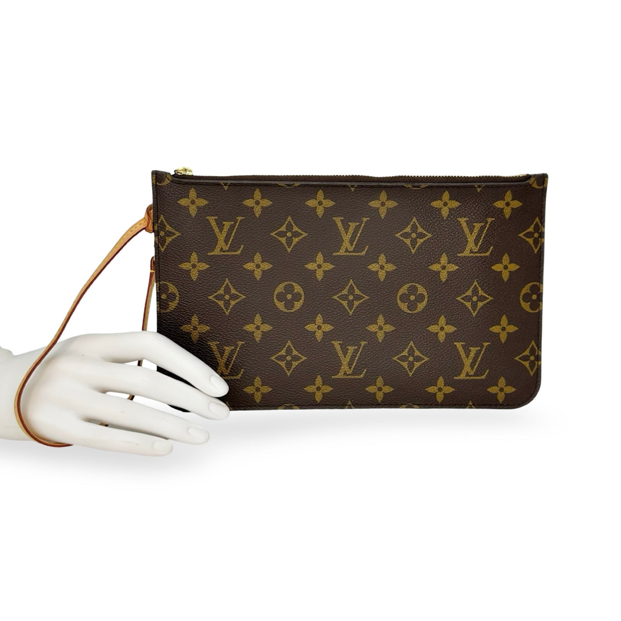 LOUIS VUITTON: Monogram Neverfull Pochette