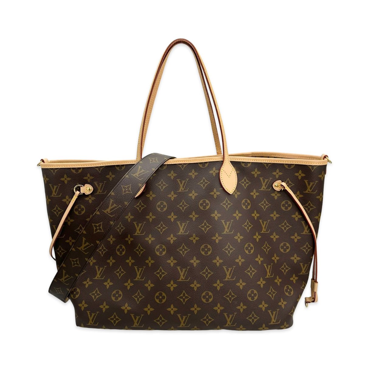 LOUIS VUITTON: Monogram Inside Out Neverfull Bandouliere GM