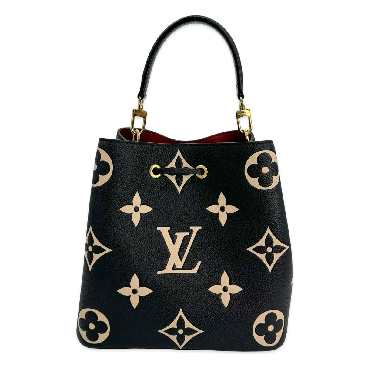 LOUIS VUITTON: Monogram Empreinte Bicolor NeoNoe MM